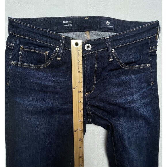 AG Adriano Goldschmied  The Stilt Cigarette Leg Women's Stretch Jeans Size 26R - Picture 13 of 15